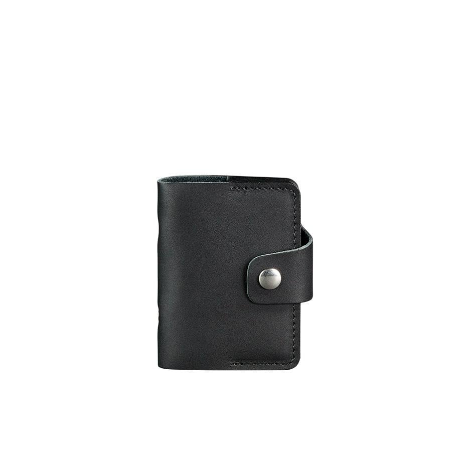 Кард-кейс шкіряний BlankNote 7.1 книжечка Чорний (A-026468) Кард-кейс шкіряний BlankNote 7.1 книжечка Чорний (A-026468)