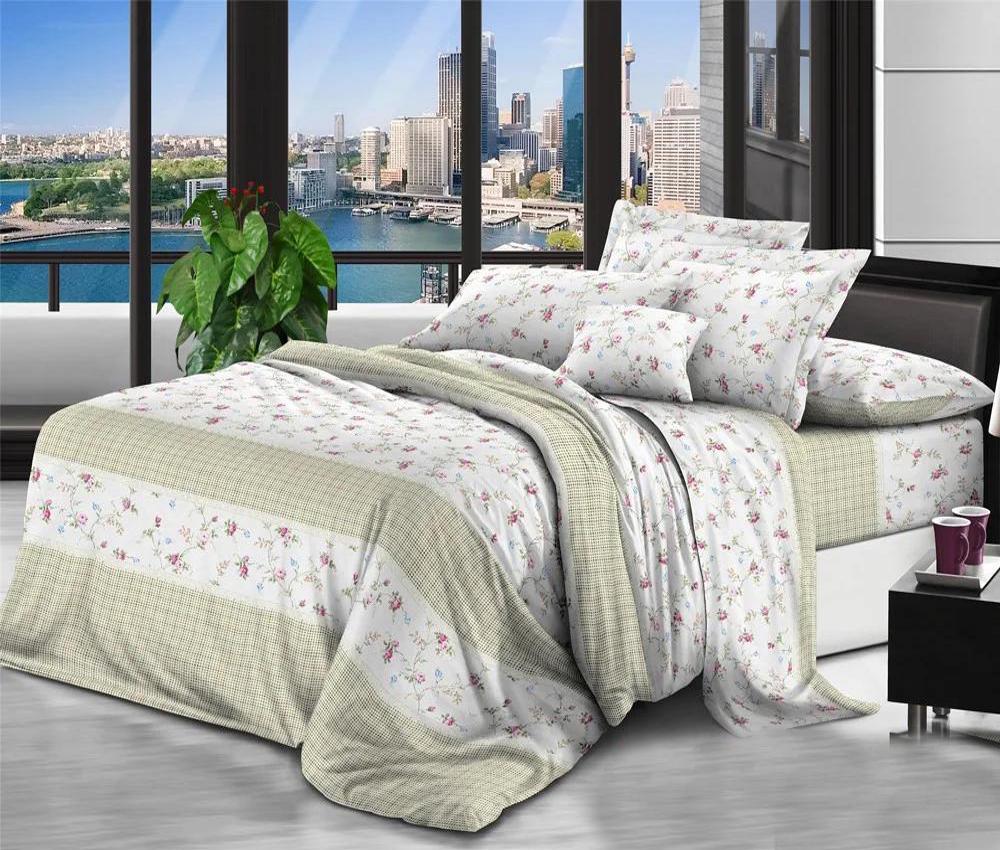 Комплект постельного белья MirSon 15-0181 Nancy полуторный евро микросатин Premium 160x220 см (2200002955553)