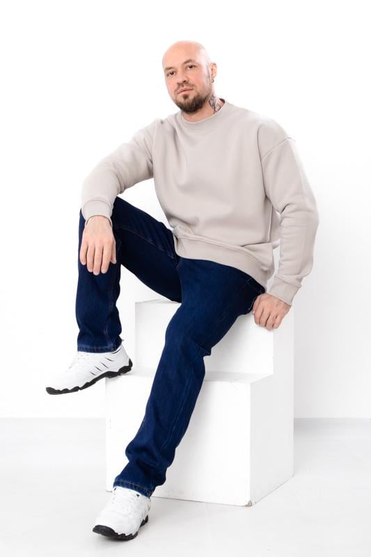 Джинси чоловічі зимові Носи Своє на флісі класичного крою р. 38 Синій (17222)