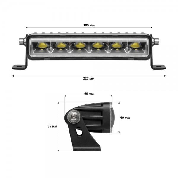 Фара-люстра світлодіодна StarLight 30 W 10-30 V IP68 - фото 2