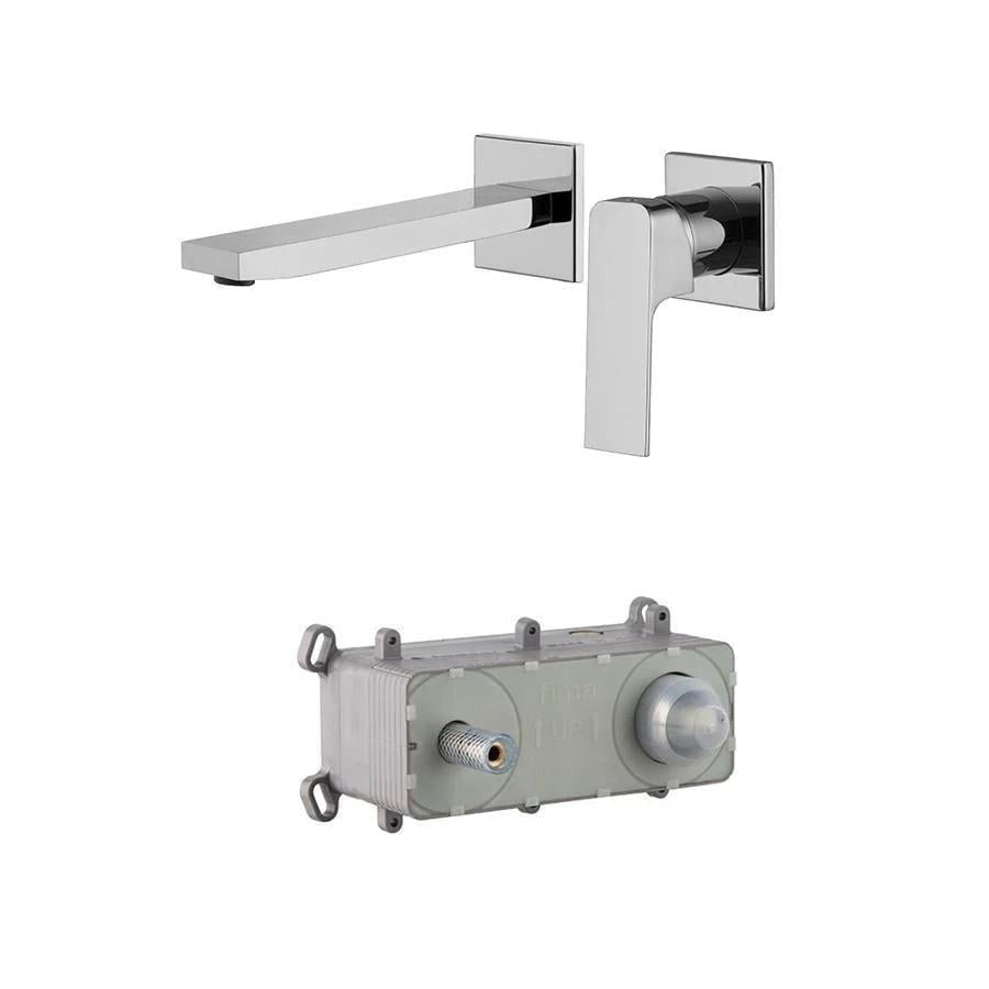 Смеситель для раковины Fima Carlo Frattin Fit встроенный click-clack Хром (F3391LX8CR_F3520CR)