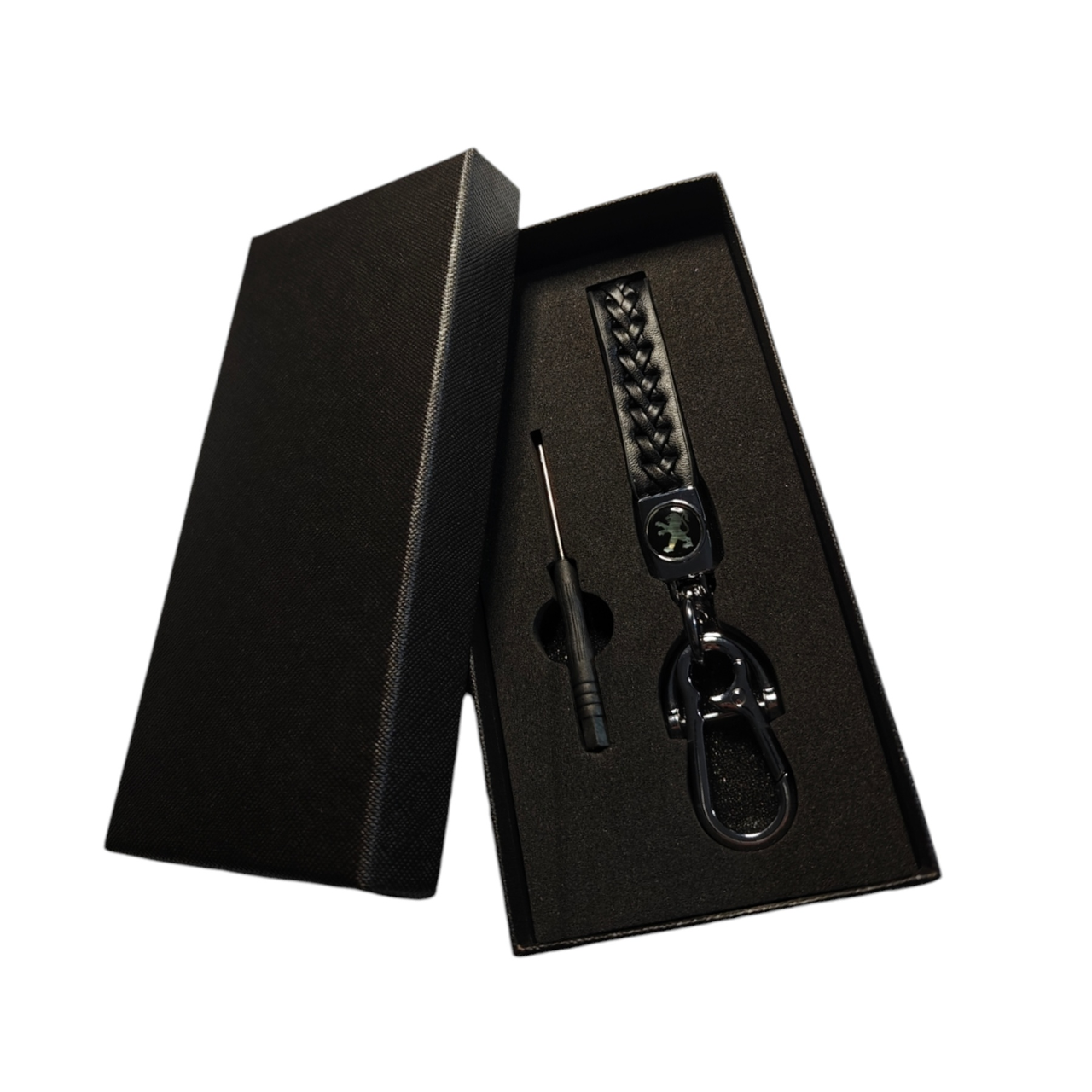 Брелок для автомобильных ключей Peugeot с карабином (2400854478)