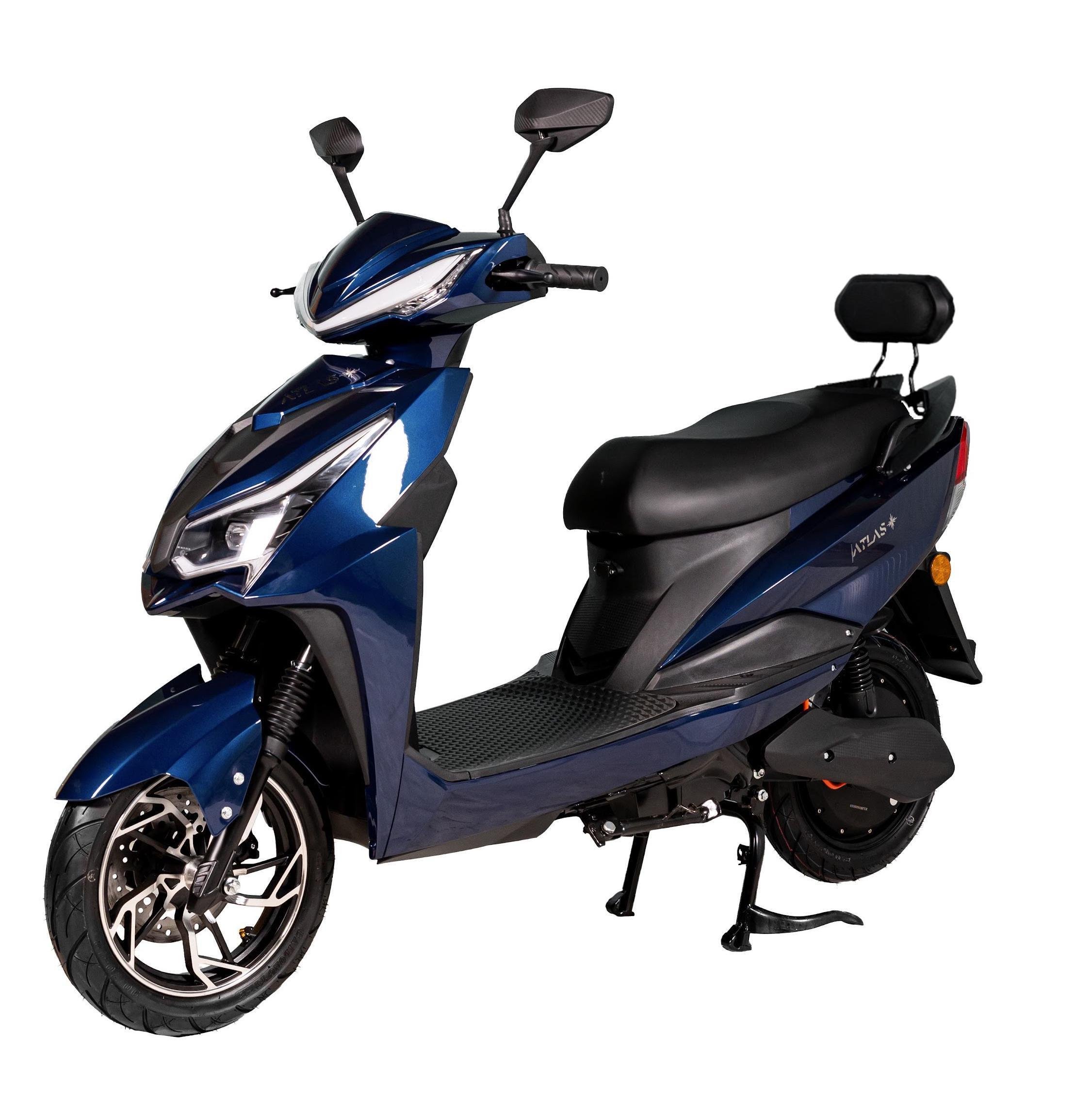 Электроскутер ATLAS Spider 2 2000W Plus Cyan Blue (3172) Электроскутер ATLAS Spider 2 2000W Plus Cyan Blue (3172)