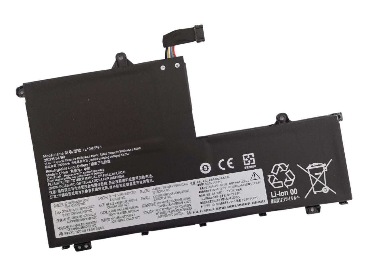 Аккумулятор для Lenovo ThinkBook 14/15/L19M3PF9/L19M3PF1/L19C3PF1/L19D3PF2/L19D3PF0 3950 mAh 45Wh (20783498)