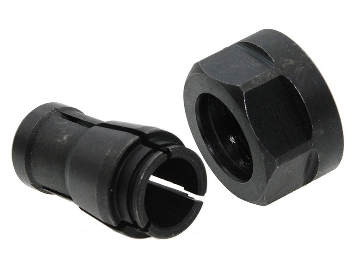 Цанга фрезера Crown CT1101 гайка резьба 20 цанга d12 L34 (rest557)