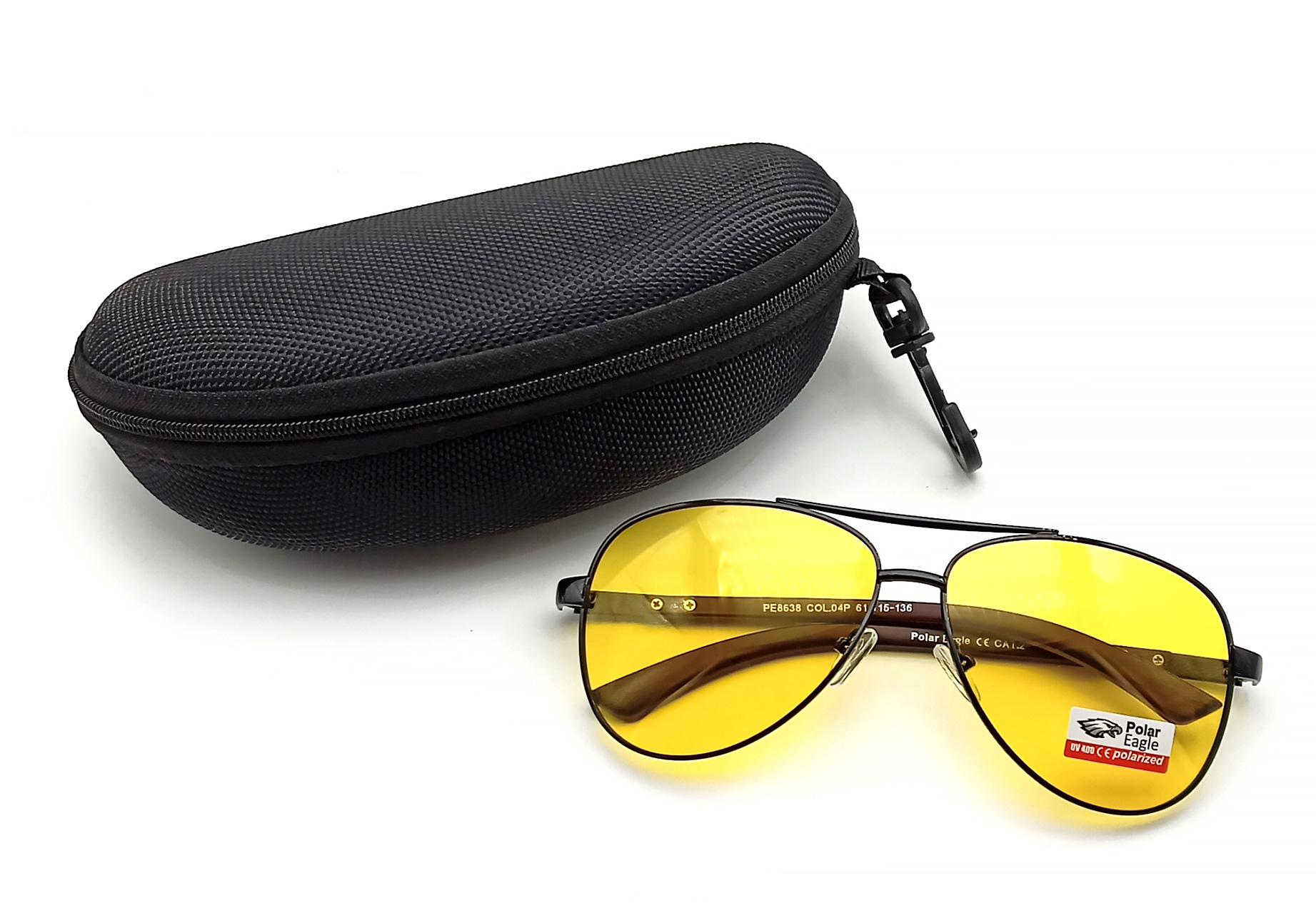 Очки для водителей Polar Eagle 8638 с поляризацией Желтый (27002503) - фото 5 Очки для водителей Polar Eagle 8638 с поляризацией Желтый (27002503) - фото 5