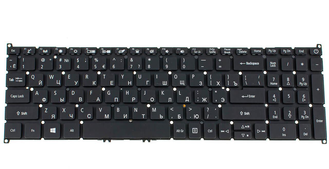 Клавиатура для ноутбука Acer Aspire A315-58G подсветка клавиш (101417)