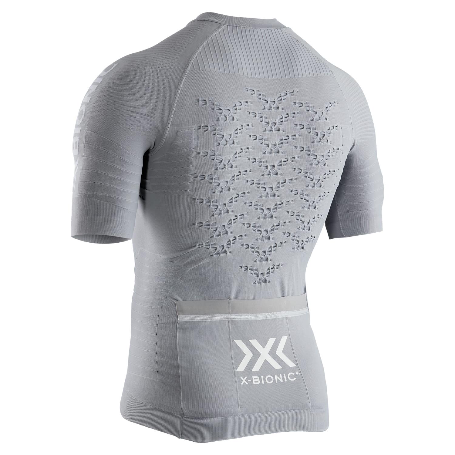 Мужская велофутболка X-BIONIC Effektor 4,0 Cycling EF-BT00S19M-G011 XXL Dolomite Grey/Arctic White - фото 2