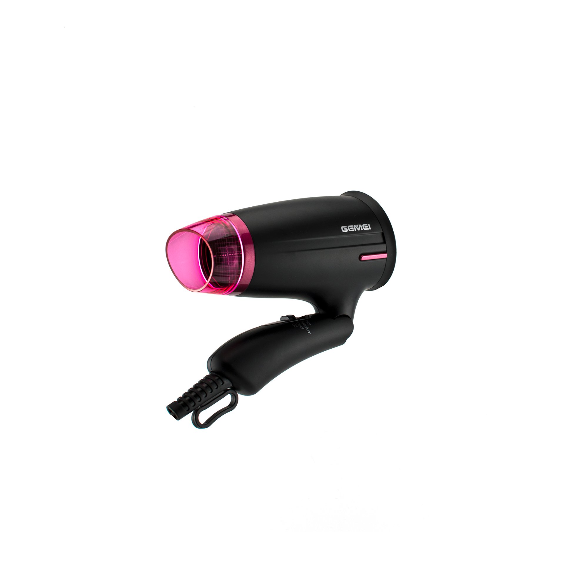 Фен Gemei GM-138, Black - фото 4
