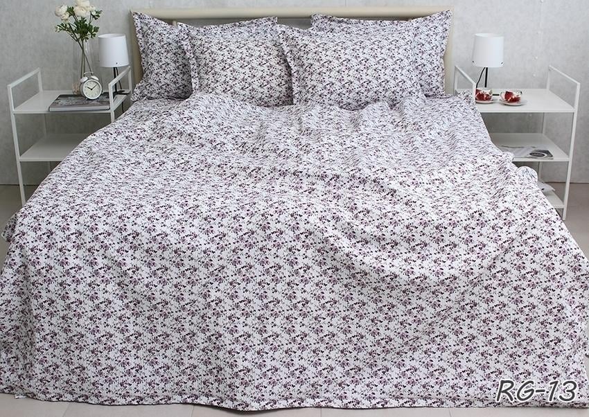 Комплект постільної білизни Ranforce Gofre RG-13 двоспальний наволочки 70x70 см