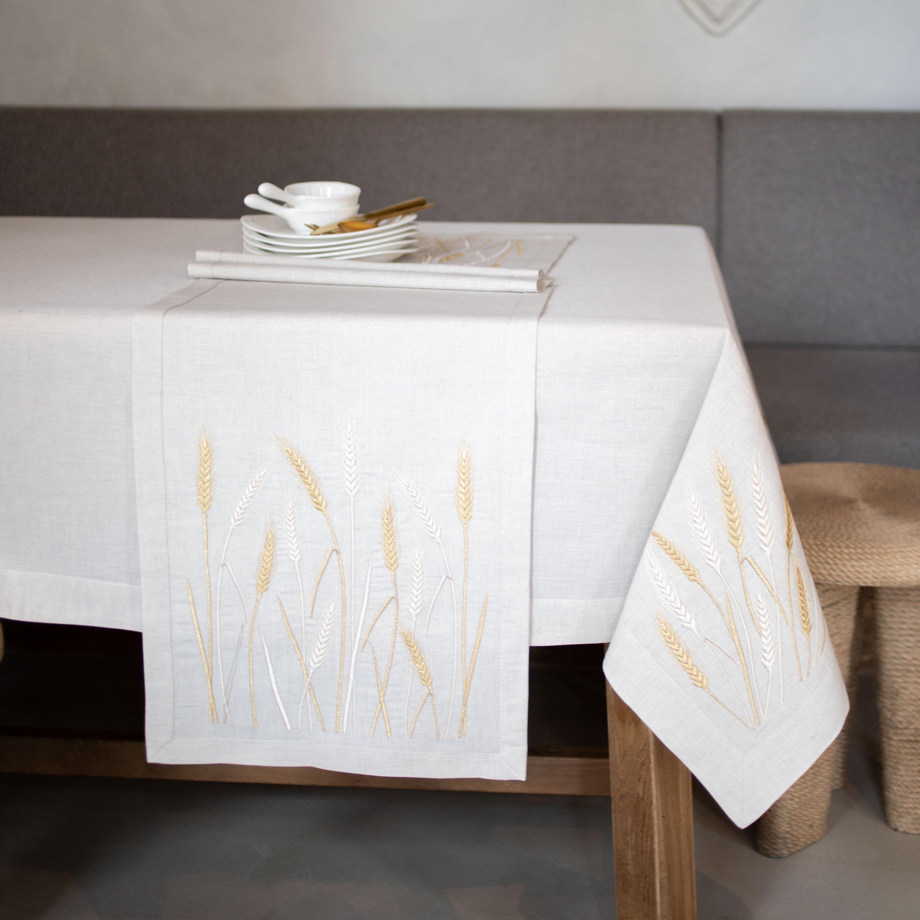 Доріжка вишита Пшеничне поле 1,40x0,40 м (01-23/00) - фото 2 Доріжка вишита Пшеничне поле 1,40x0,40 м (01-23/00) - фото 2