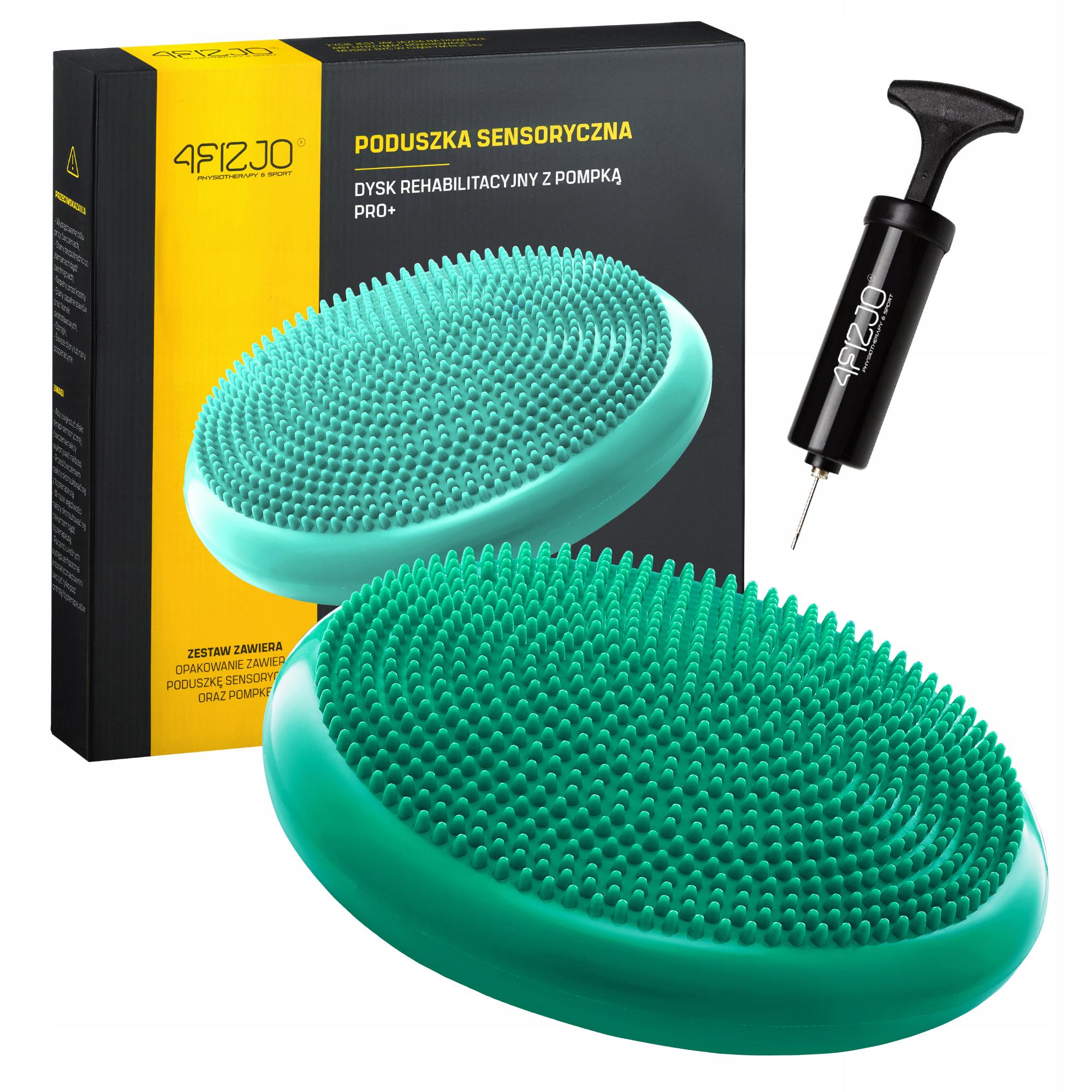 Балансировочная подушка-диск 4FIZJO PRO+ сенсомоторная массажная 33 см Mint (P-5907739314468) Балансировочная подушка-диск 4FIZJO PRO+ сенсомоторная массажная 33 см Mint (P-5907739314468)