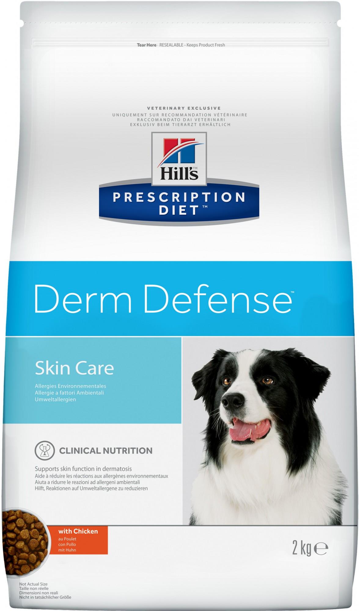 Сухой корм для собак с аллергией Hill's PD Derm Defense 2 кг (052742008936)