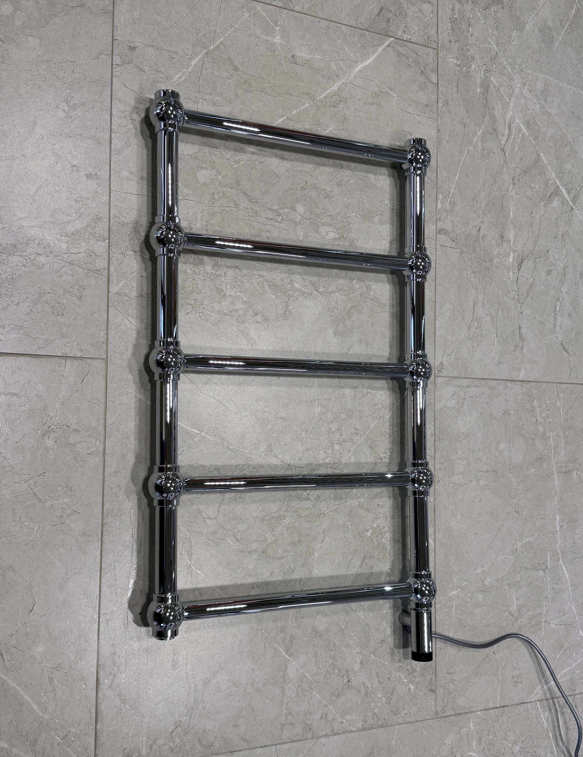 Полотенцесушитель электрический Terma Retro ТЭН ONE 800x504 мм Chrome (19482825)