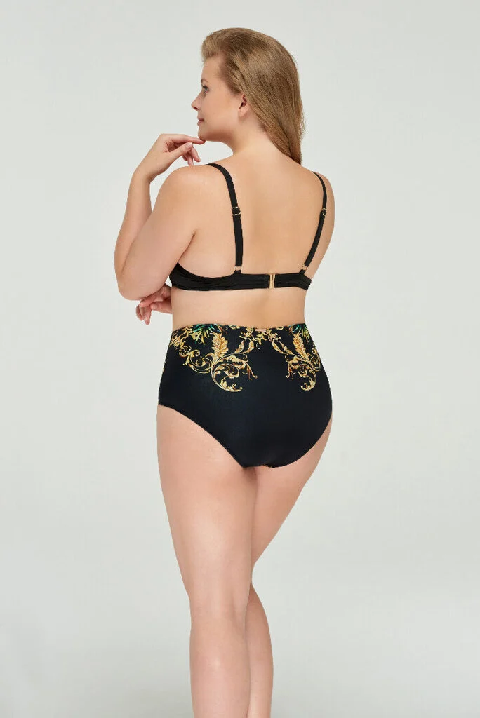 Купальник жіночий роздільний Marc&Andre Expressive Life L2108-YР-472k 46E Чорно-зелений - фото 3 Купальник жіночий роздільний Marc&Andre Expressive Life L2108-YР-472k 46E Чорно-зелений - фото 3