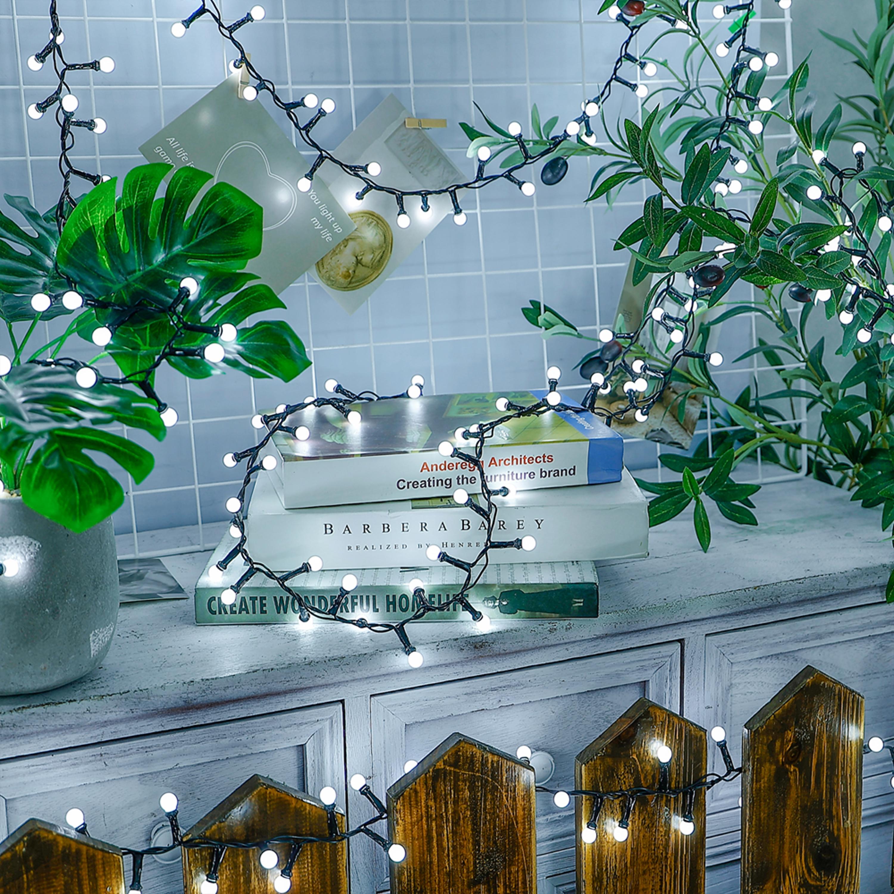 Гірлянда світлодіодна 10 м 220V 480 leds Білий холодний (WLS-QX-DC2164C10) - фото 4 Гірлянда світлодіодна 10 м 220V 480 leds Білий холодний (WLS-QX-DC2164C10) - фото 4