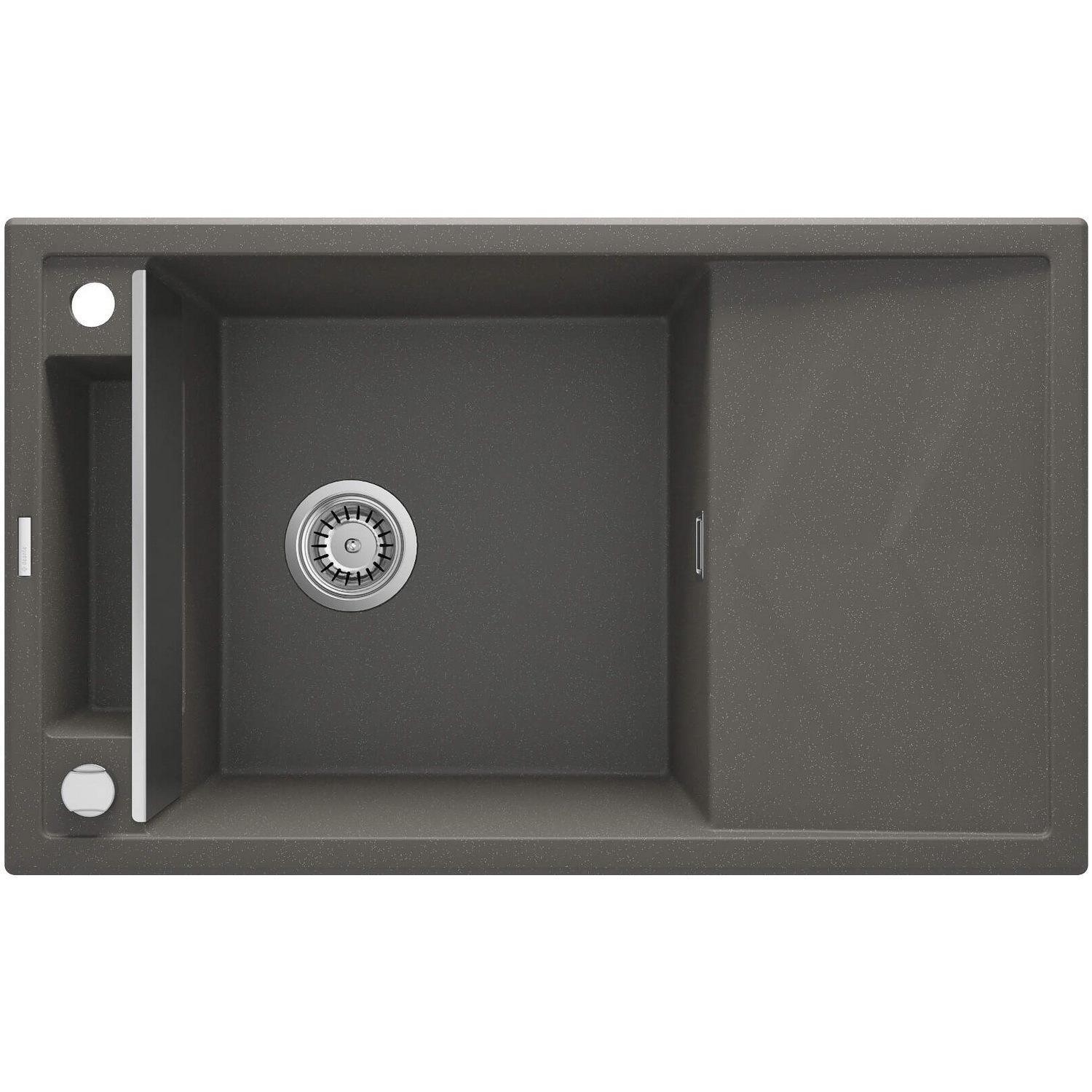 Мойка кухонная гранитная Deante ZRM_T113 820x500 мм Серый (205600)
