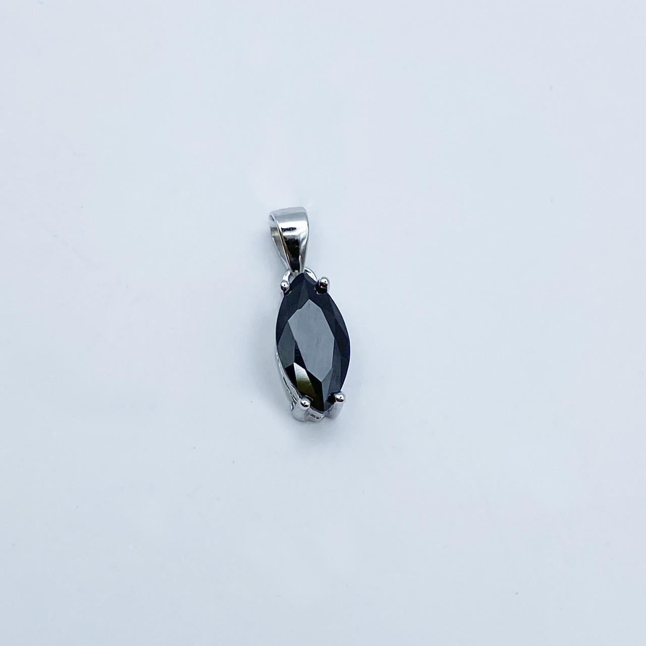 Серебряный кулон с кубическим цирконием 1,3 г (2186780296)