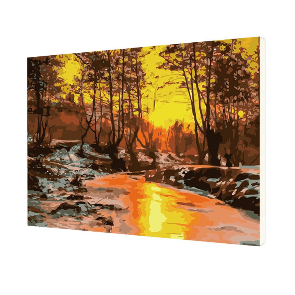 Картина по номерам Lesko DIY Оттепель 40x50 см (ZC3117)