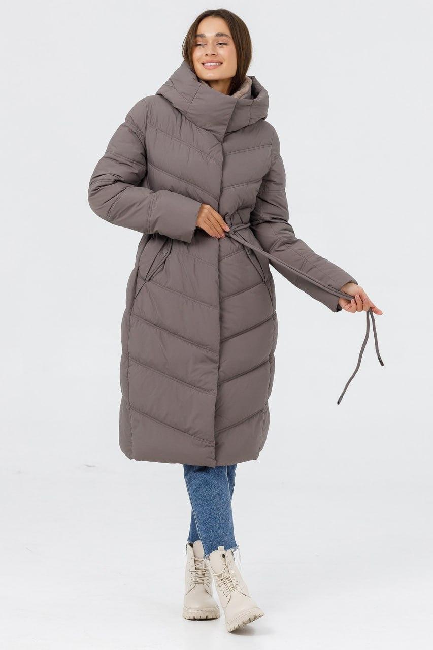 Пуховик приталений Foda р. 50 Кавовий (51242s\50) Пуховик приталений Foda р. 50 Кавовий (51242s\50)