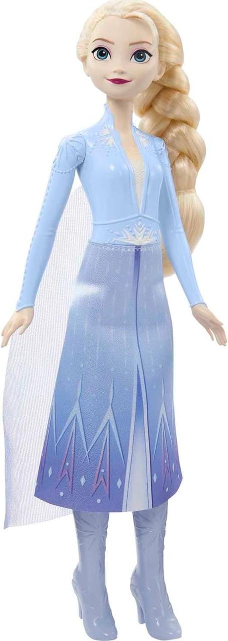 Кукла Disney Princess Frozen Эльза с фирменной одеждой и аксессуарами (HLW48)