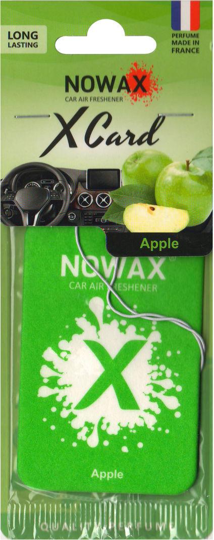 Ароматизатор для авто Nowax X D Apple на зеркало (NX07537)
