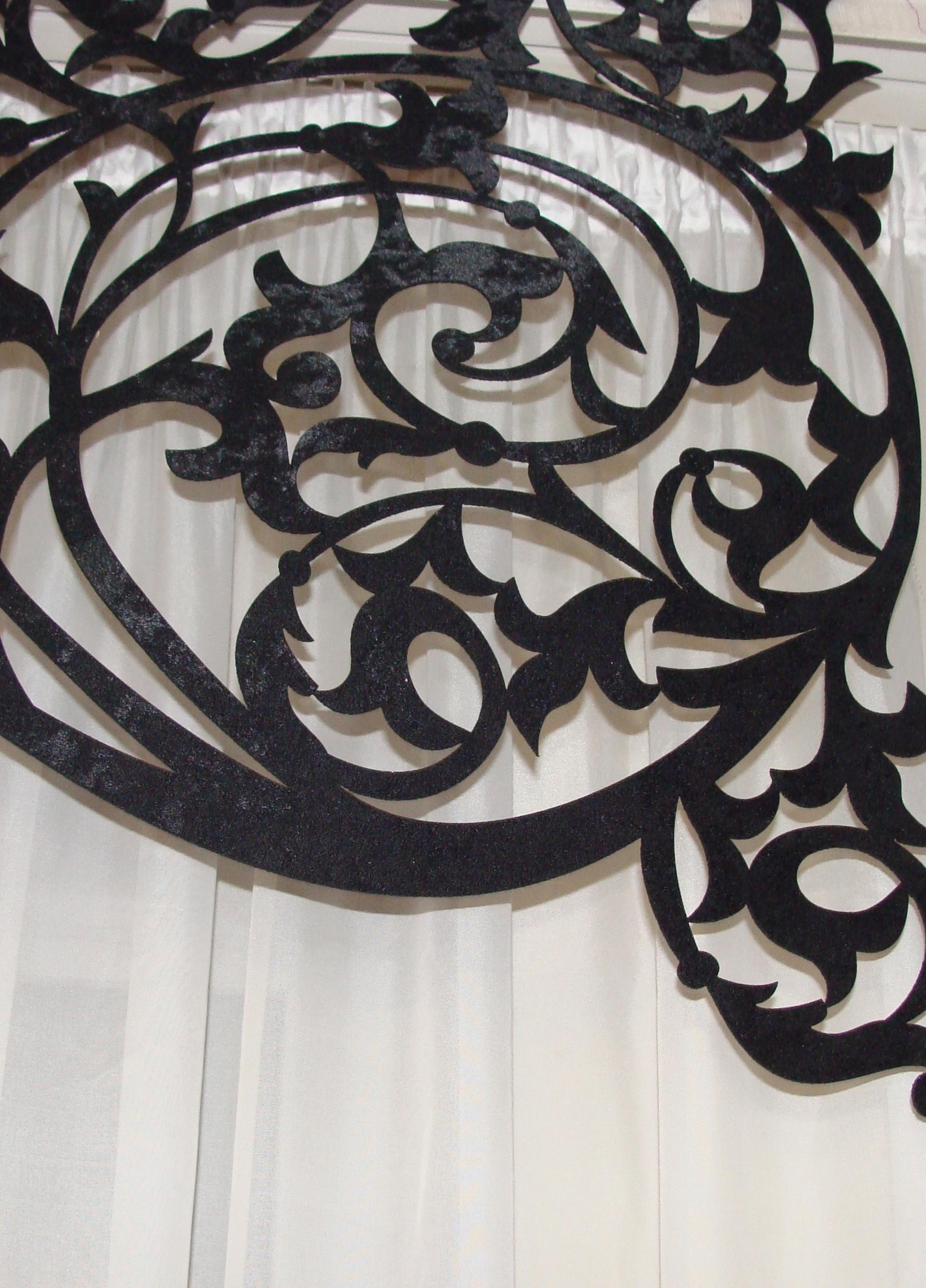 Ламбрекен ажурный жесткий Firanka Ажур 2 м Черный/Молочный (140 7л) - фото 5 Ламбрекен ажурный жесткий Firanka Ажур 2 м Черный/Молочный (140 7л) - фото 5