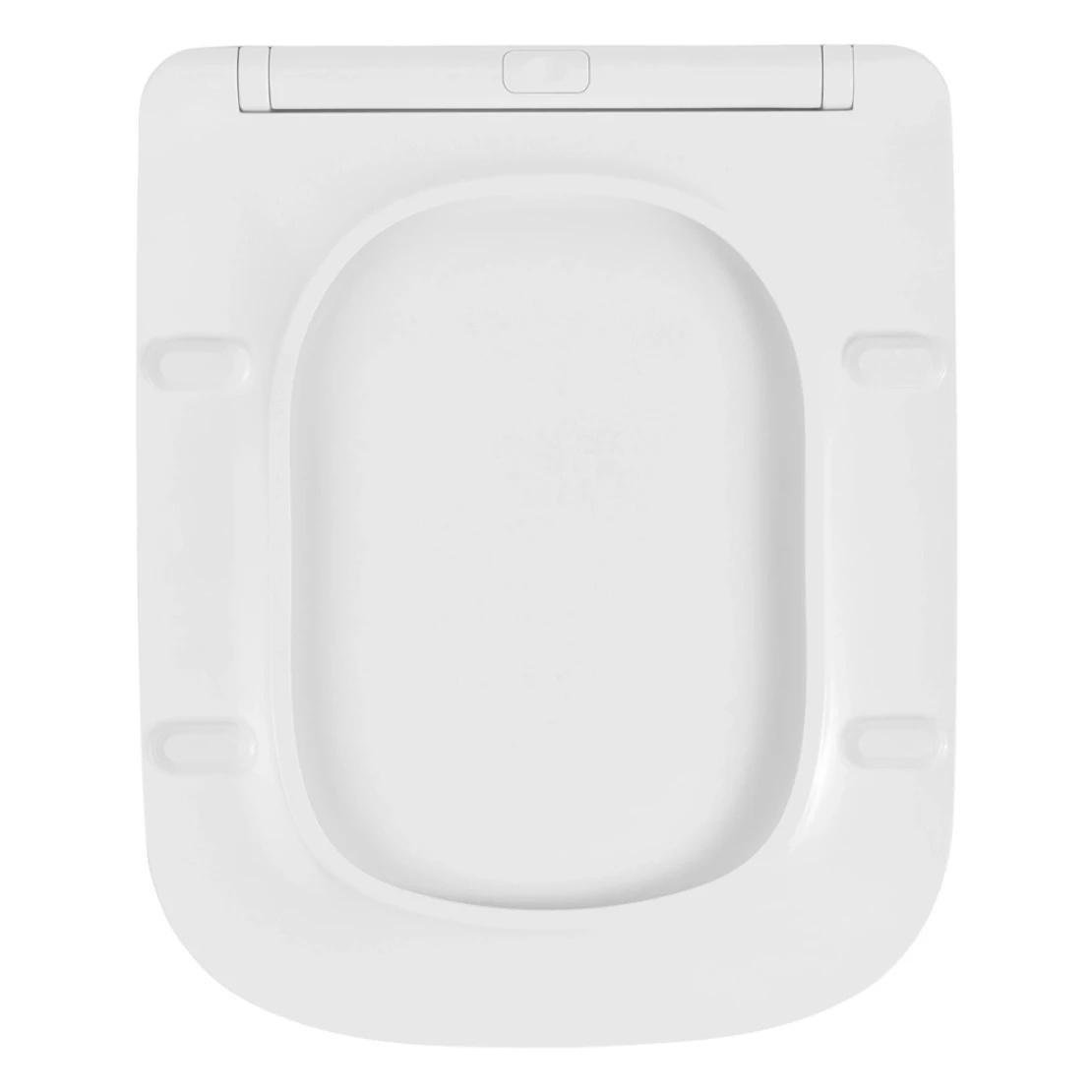 Унитаз подвесной Kroner Eifel WHI483429 Tornado безобедочный с сиденьем Slim Duroplast 300х346 мм Белый (KE483429WHIT) - фото 11 Унитаз подвесной Kroner Eifel WHI483429 Tornado безобедочный с сиденьем Slim Duroplast 300х346 мм Белый (KE483429WHIT) - фото 11