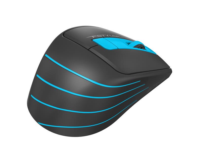 Компьютерная мышка беспроводная A4Tech FG30S Black/Blue (26449581) - фото 7 Компьютерная мышка беспроводная A4Tech FG30S Black/Blue (26449581) - фото 7