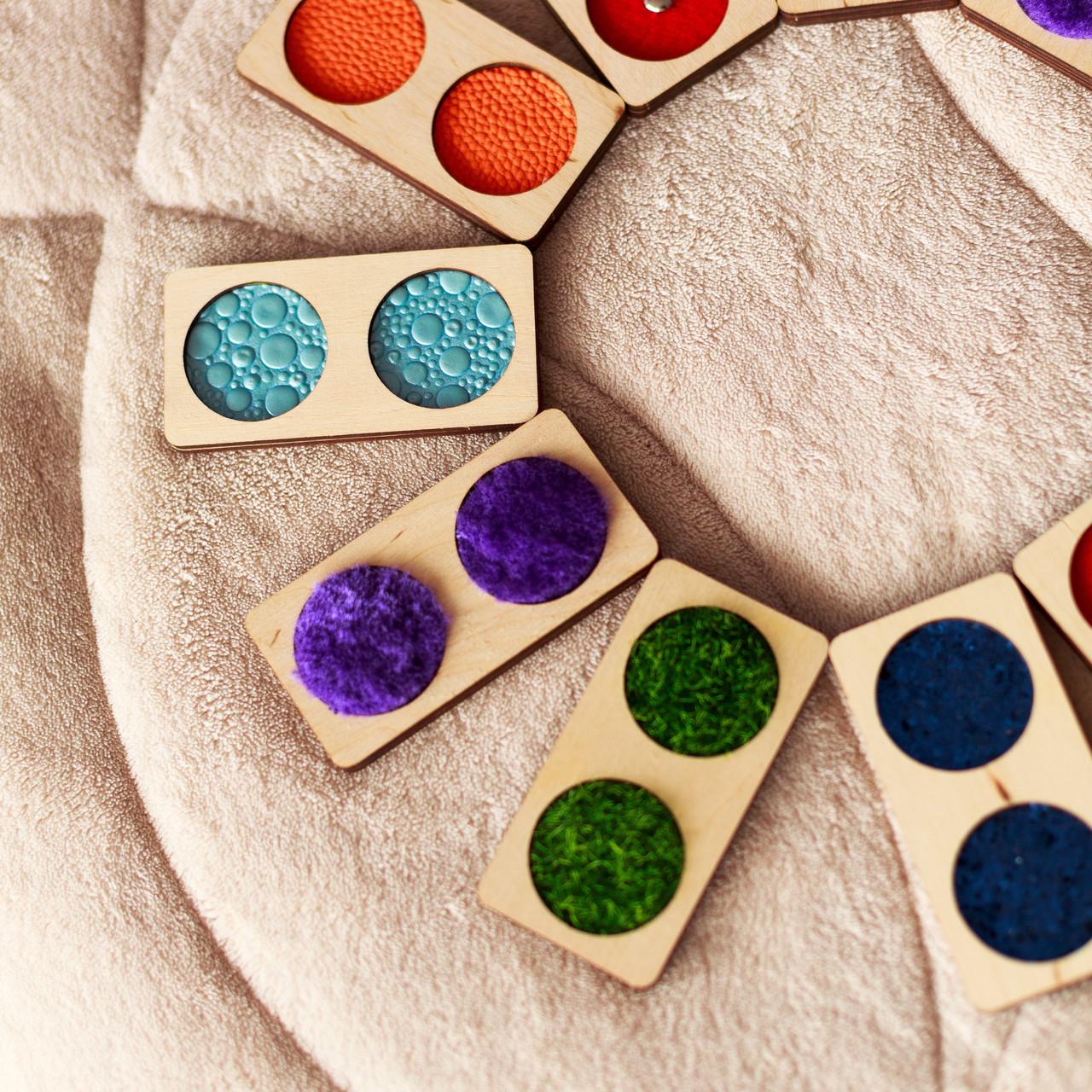 Настільна гра Zoia for Kids Доміно тактильне (М-008) - фото 6