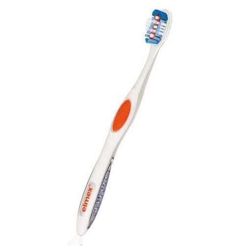 Зубна щітка Elmex ProAction на батарейках вібруюча (1529)