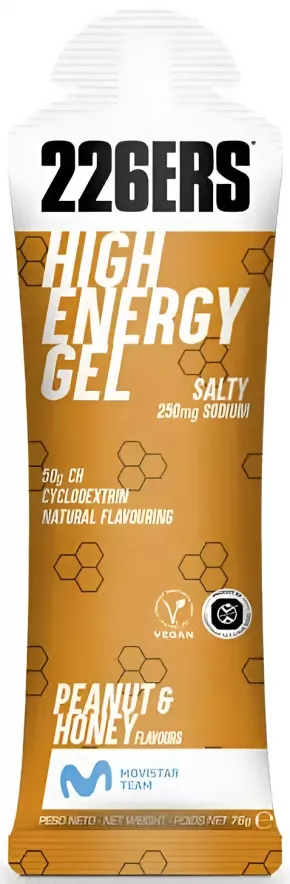 Гель 226ERS High Energy 50 г углеводов соленый арахис/мед 76 г