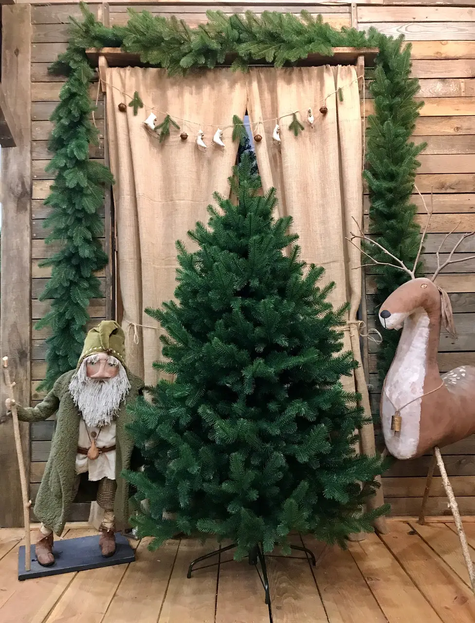 Елка искусственная HVOYA литая Super Lux пышная литая 160 см Зеленый (110S/160/G) - фото 5 Елка искусственная HVOYA литая Super Lux пышная литая 160 см Зеленый (110S/160/G) - фото 5