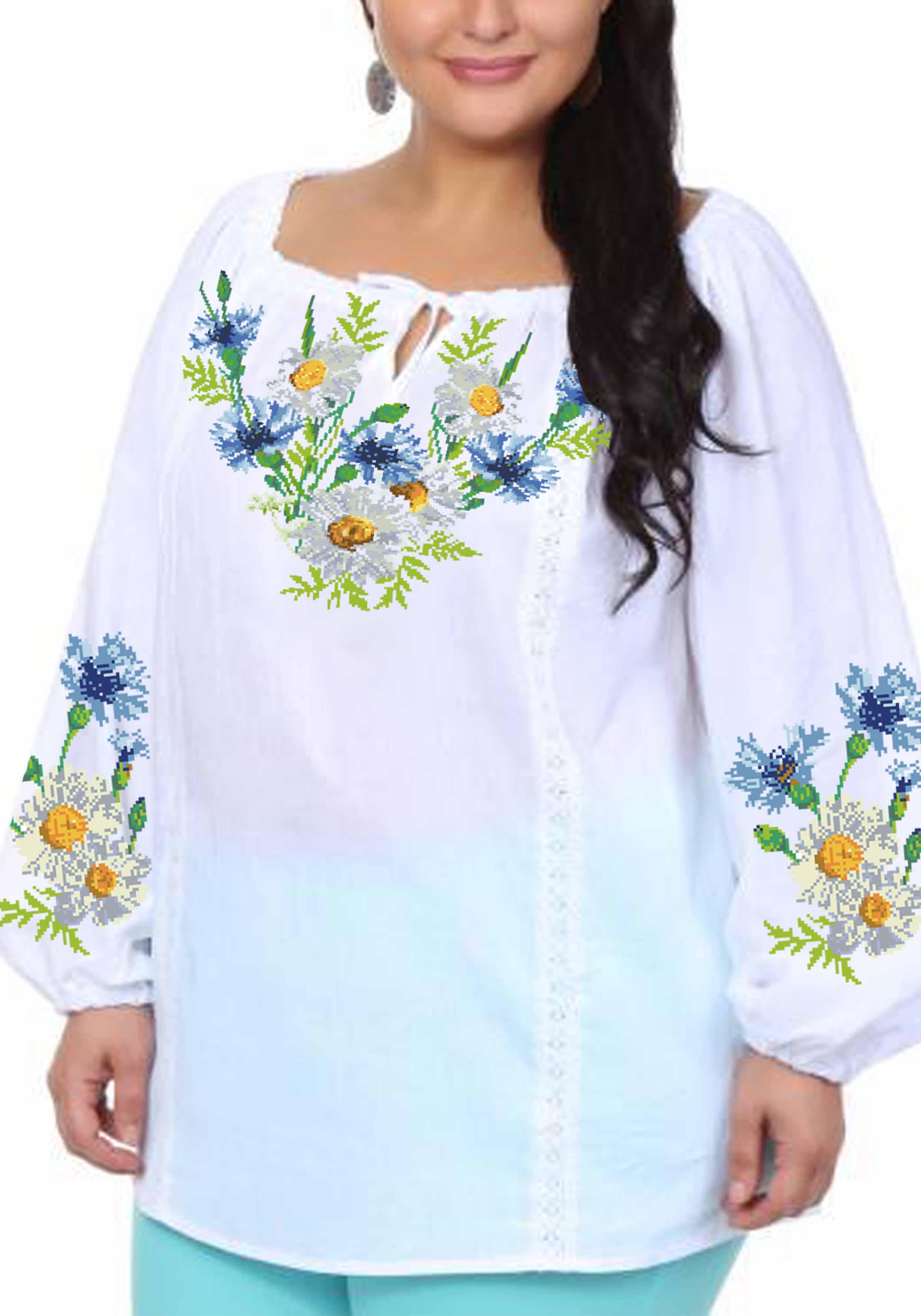 Заготовка для вышивки нитями или бисером рубашка СЖ-118 домотканое полотно Заготовка для вышивки нитями или бисером рубашка СЖ-118 домотканое полотно