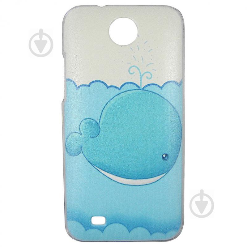 Чохол із малюнком Printed Plastic для HTC Desire 300 Кіт (hub_PwUW68439)
