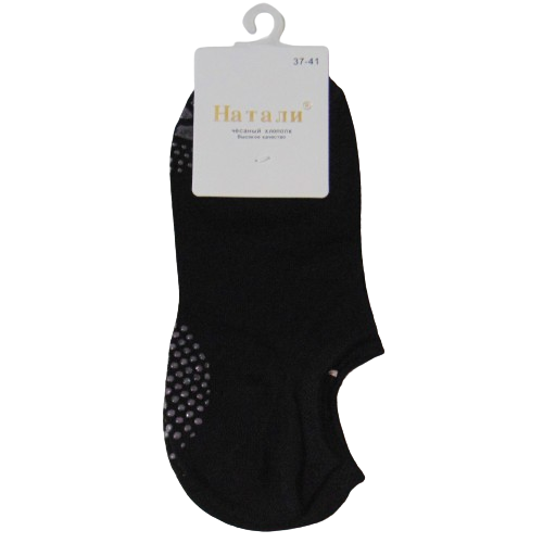 Носки короткие с тормозами Натали р. 37-41 Черный (2186547555)