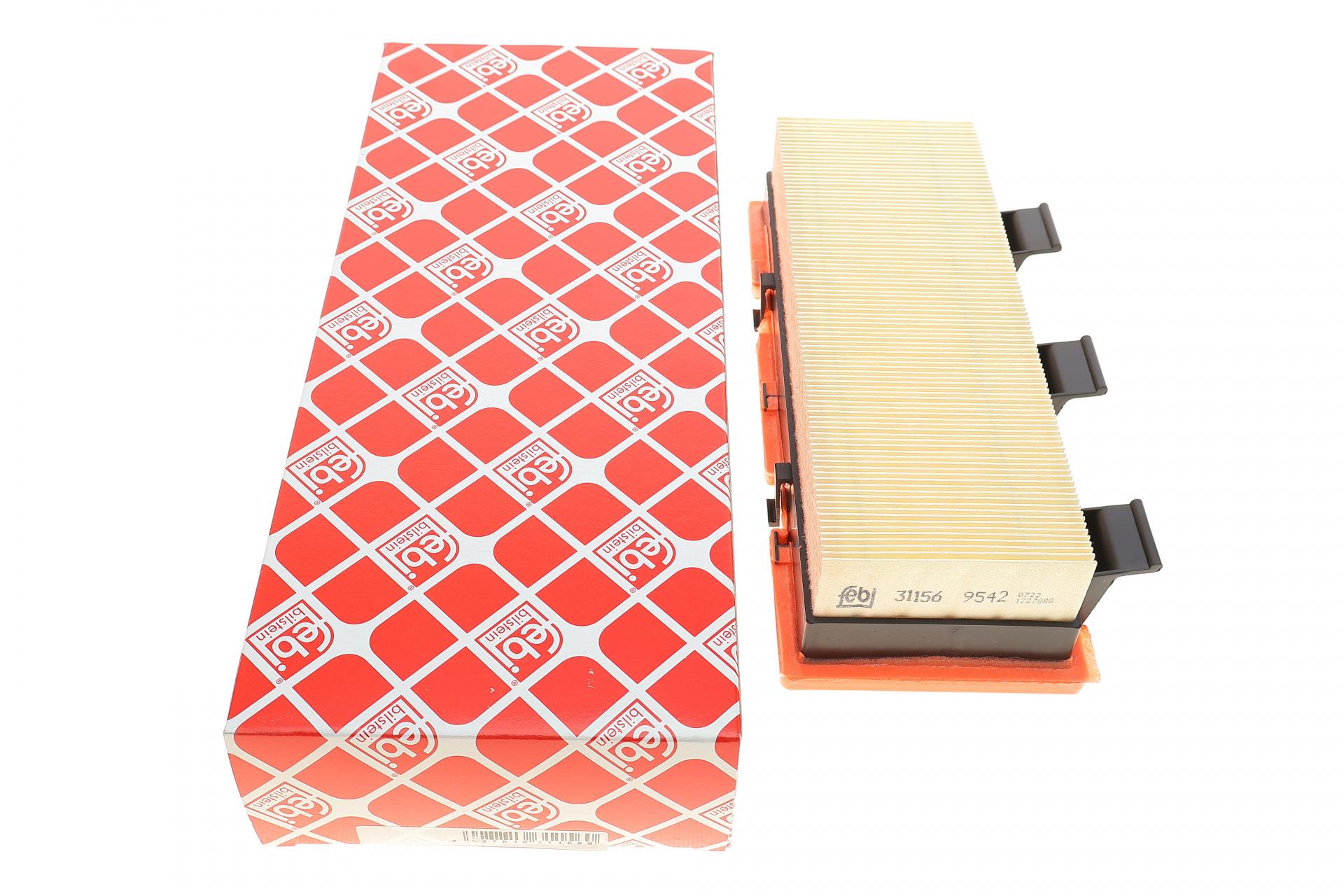 Фильтр воздушный FEBI BILSTEIN для Renault Kangoo 1,9D 97- на защёлках- (31156)