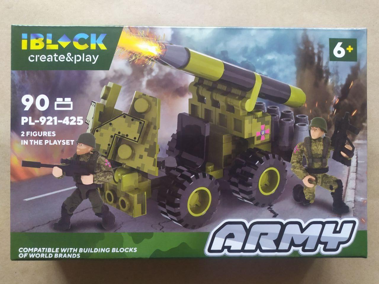 Конструктор Iblock Army Реактивна система 90 дет. (PL-921-425)