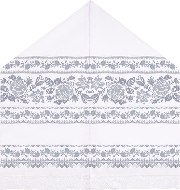 Схема Рушник под Каравай для вышивки бисером и нитями на ткани габардин (ТР120пн4599)