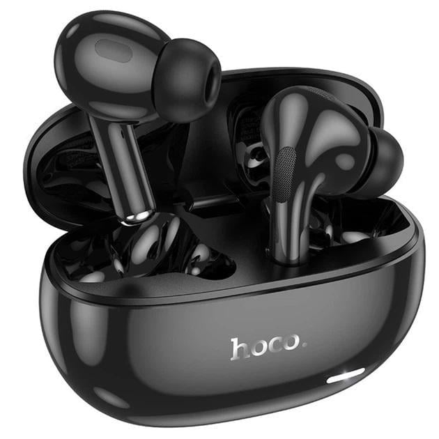 Наушники беспроводные Hoco Norman true wireless BT headset 30/ 300 mAh 4h Черный (EW60)