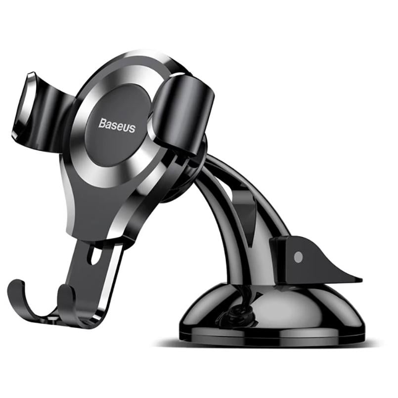 Держатель для телефона в машину BASEUS Osculum Type Gravity Car Mount Silver (21743 silver)