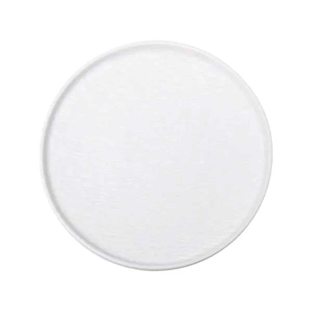 Тарілка порцелянова плоска 20 см Білий (HP-7-733)