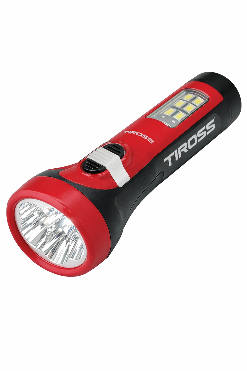Фонарик аккумуляторный Tiross 5+6 Led Smd TS1138N с зарядкой от розетки (1734364942) Фонарик аккумуляторный Tiross 5+6 Led Smd TS1138N с зарядкой от розетки (1734364942)