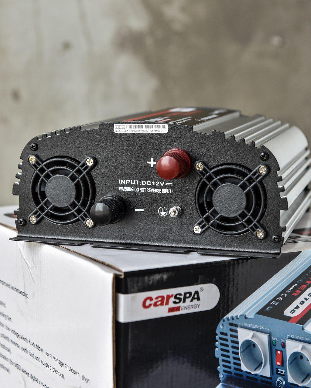 Инвертор Carspa чистая синусоида 2400W (19319747) - фото 2 Инвертор Carspa чистая синусоида 2400W (19319747) - фото 2