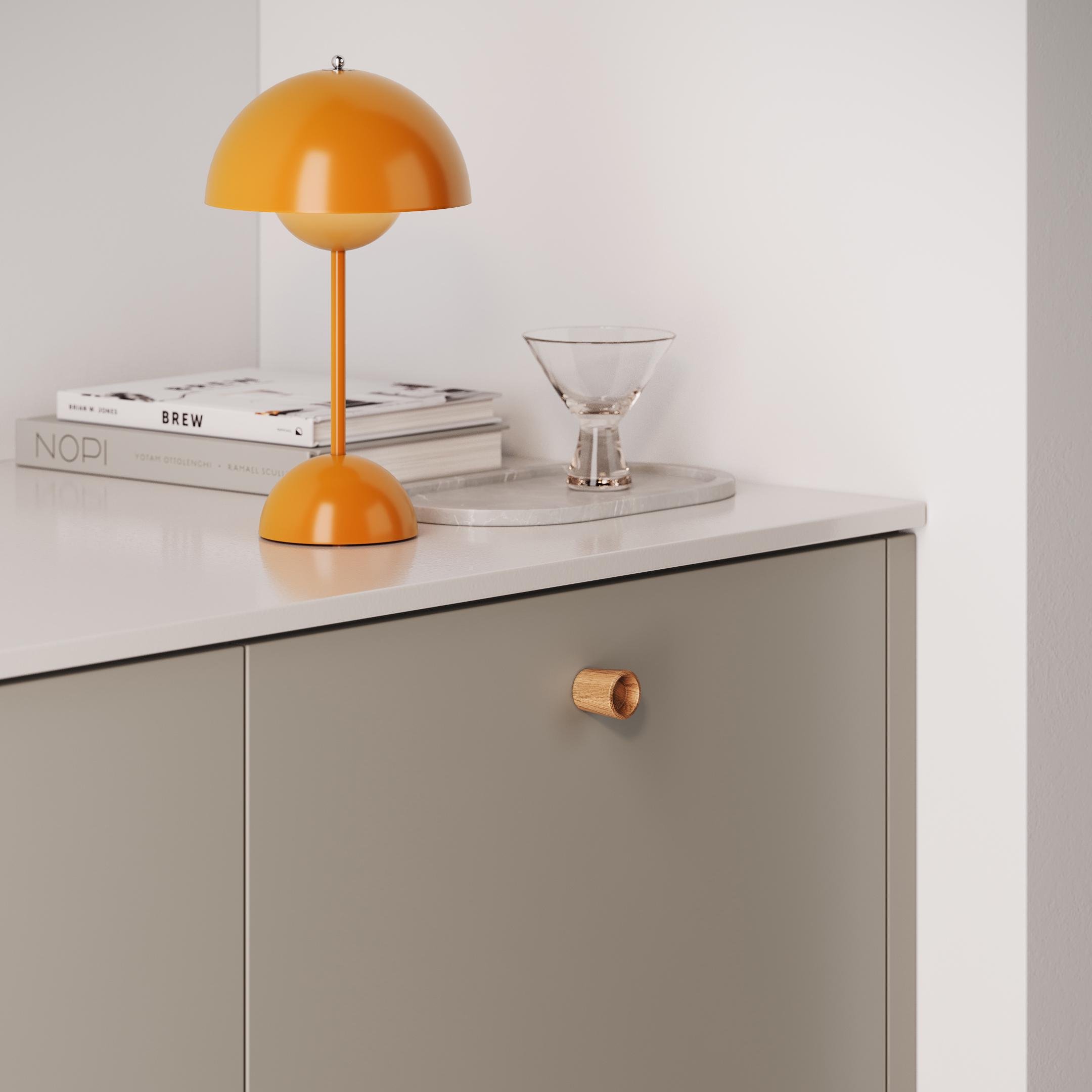 Ручка меблева кнопка Crown Knob Дуб - фото 2