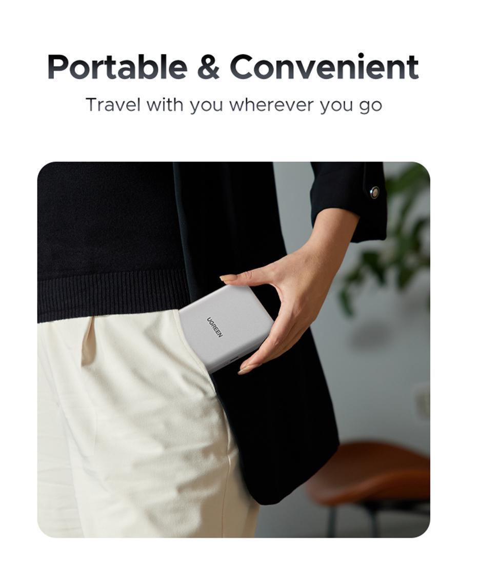 Кишеня зовнішня Ugreen 10 гбіт/с 100 Вт алюмінієвий Сріблястий (55151) - фото 13 Кишеня зовнішня Ugreen 10 гбіт/с 100 Вт алюмінієвий Сріблястий (55151) - фото 13