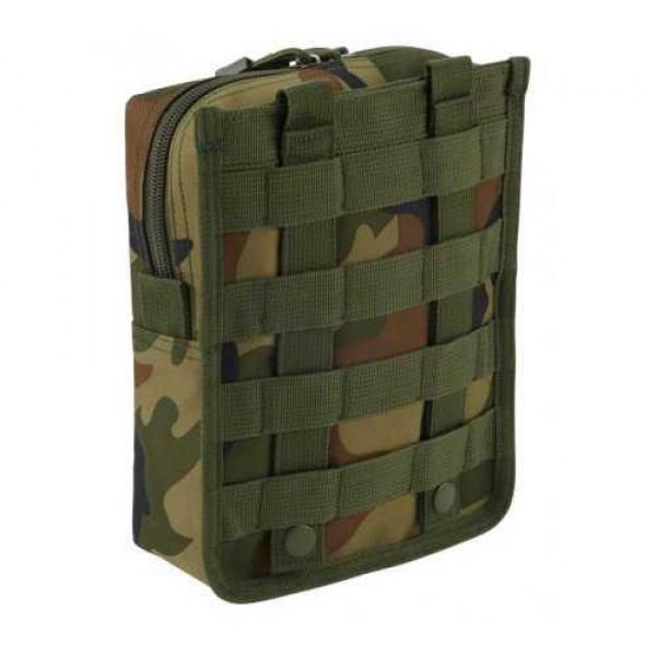 Сумка-підсумок Brandit Molle Pouch Cross 21х17х7 см Brown Camouflage (8045-10) - фото 2