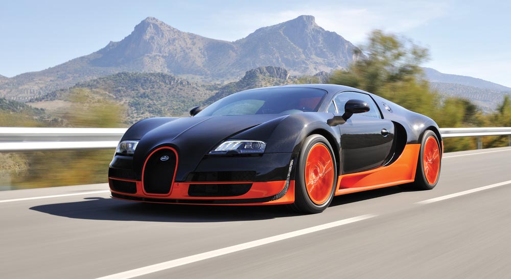 Фотообои WS Bugatti Veyron 260x120 см (146)