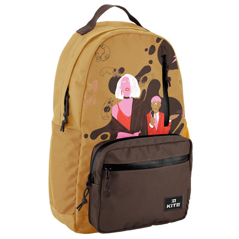 Рюкзак KITE Vis 44 5x31x13 см 17 л Желто-коричневый (VIS19-949L-2)