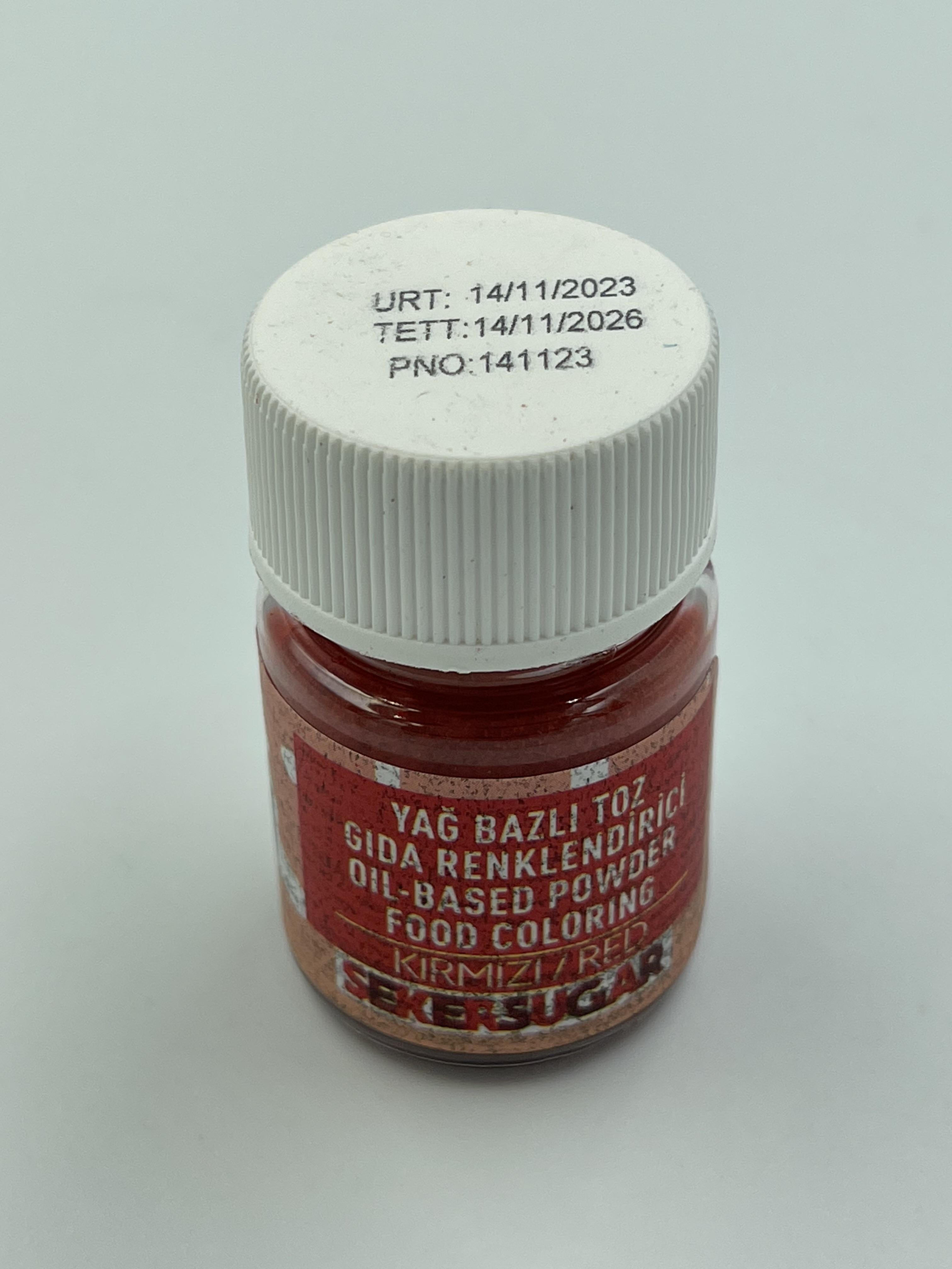 Краситель жирорастворимый Sekersugar порошковый 7 г Красный (21024360) - фото 2 Краситель жирорастворимый Sekersugar порошковый 7 г Красный (21024360) - фото 2